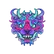 Sticker Demonic Beast Color